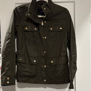 J. Crew Downtown field Jacket with Gold-Tone Hardware